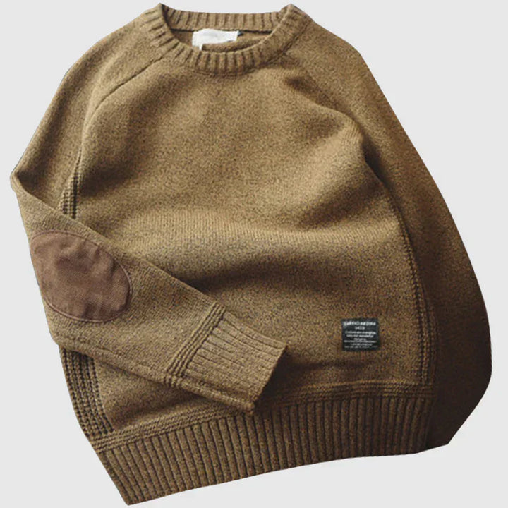 Sierra Alpine Knit Sweater in soft knit fabric featuring a classic design, perfect for both men and women, ideal for cozy layering in chilly weather. - 3