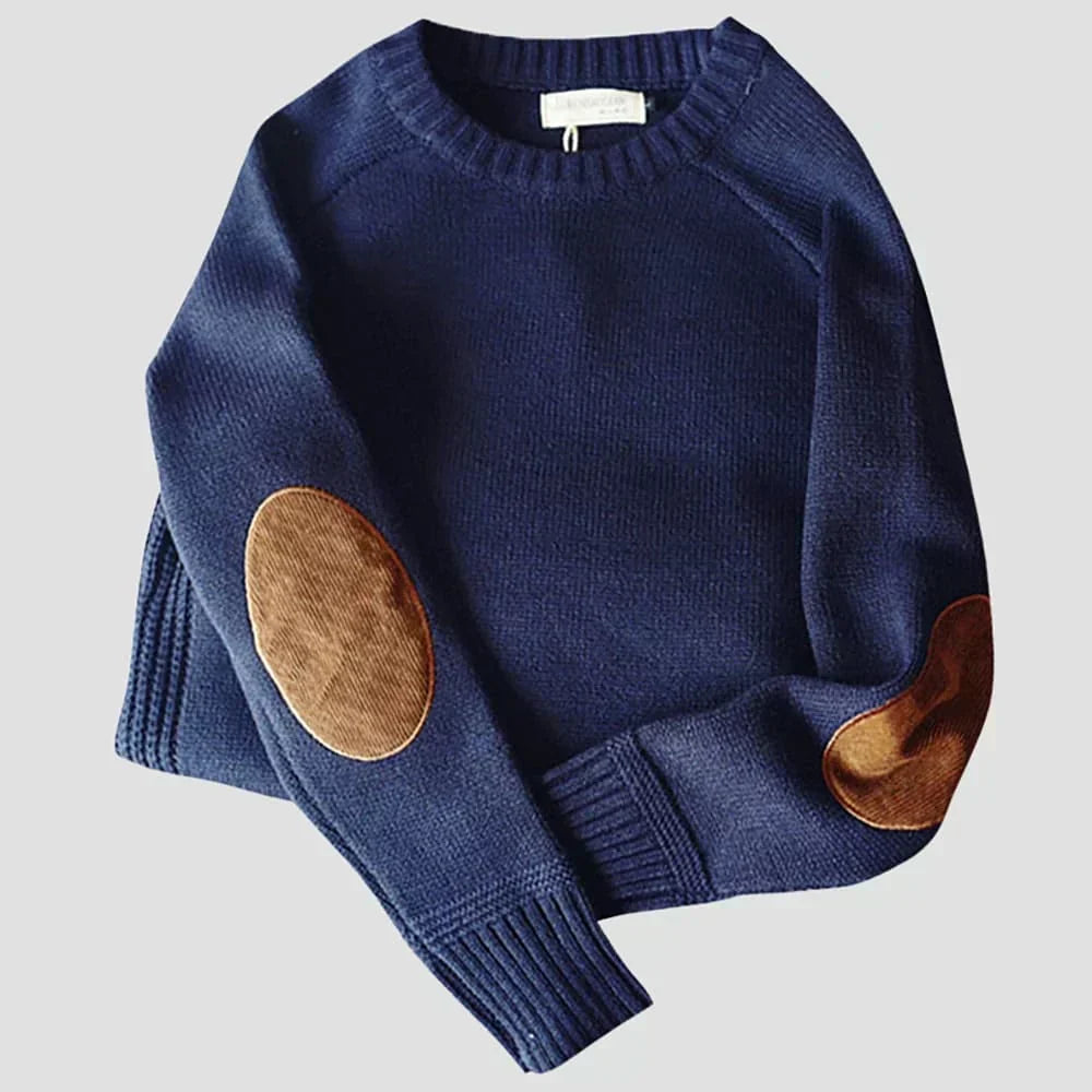 Sierra Alpine Knit Sweater in soft knit fabric featuring a classic design, perfect for both men and women, ideal for cozy layering in chilly weather. - 4