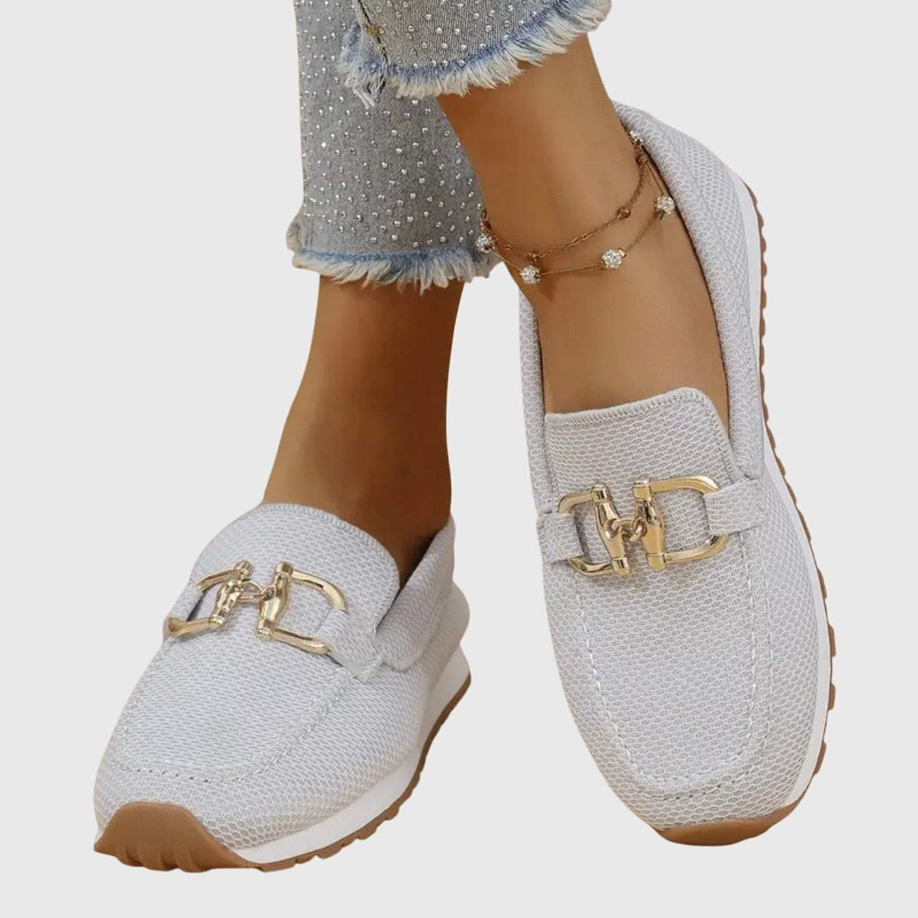 Sierra Loafers for Women | Breathable Fabric, Cushioned Support, Slip-On Design - 6