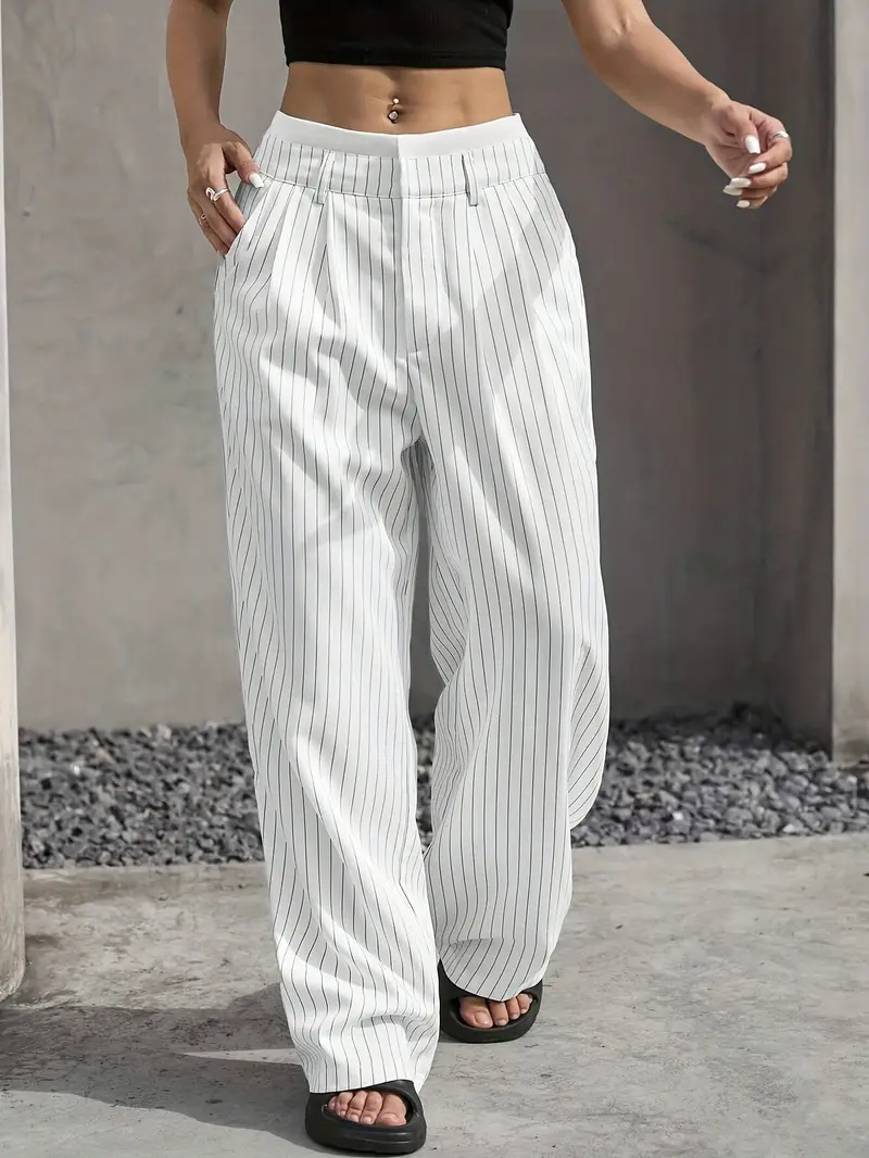 Waveline | Pinstripe Trouser