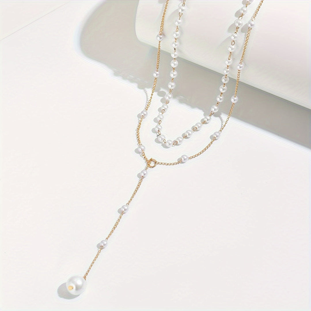 Mylah | Collana con perle a strati