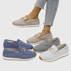 Sierra Loafers for Women | Breathable Fabric, Cushioned Support, Slip-On Design - 10