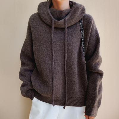 Elvire | Cozy Hooded Pullover Style