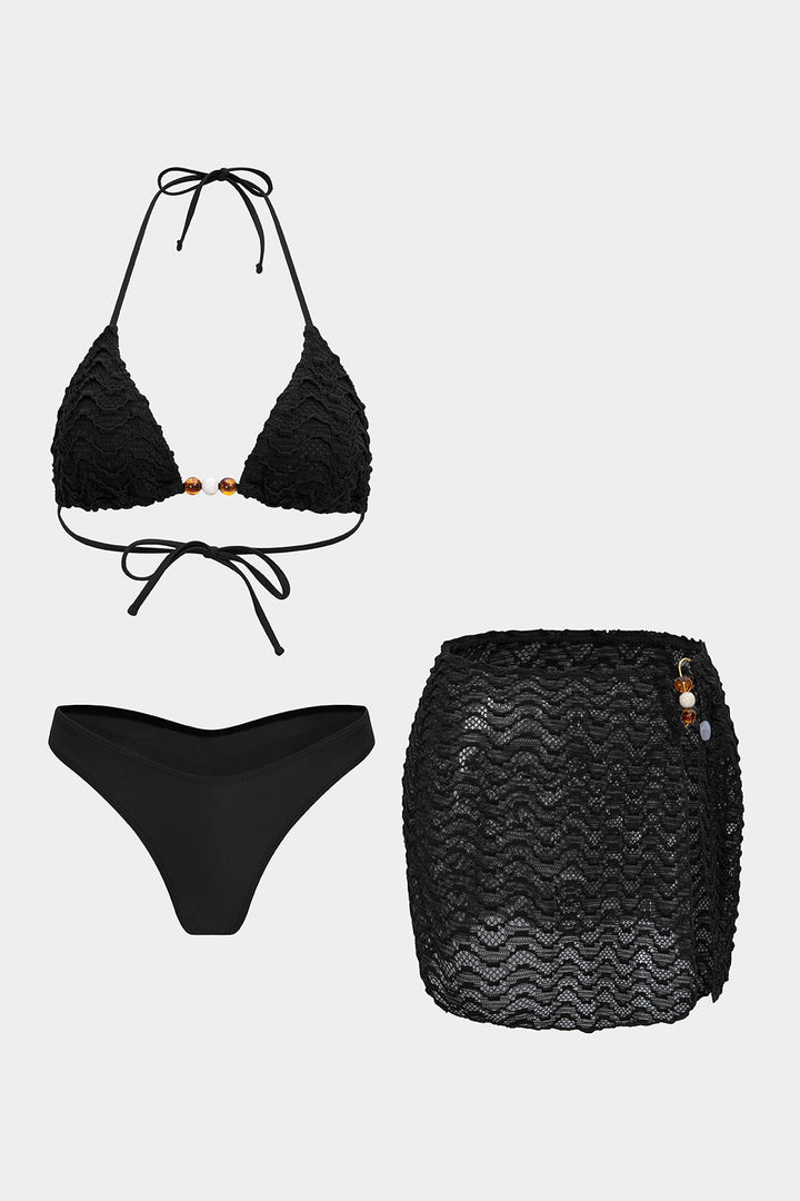 Strappy | Tie Bikini Set