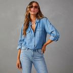 Muse Denim Button-Up