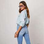 Muse Denim Button-Up