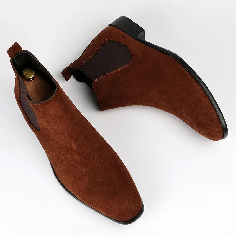 Max | Elegant suede boots for men