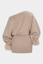 Dreamy | One Shoulder Long Sweater