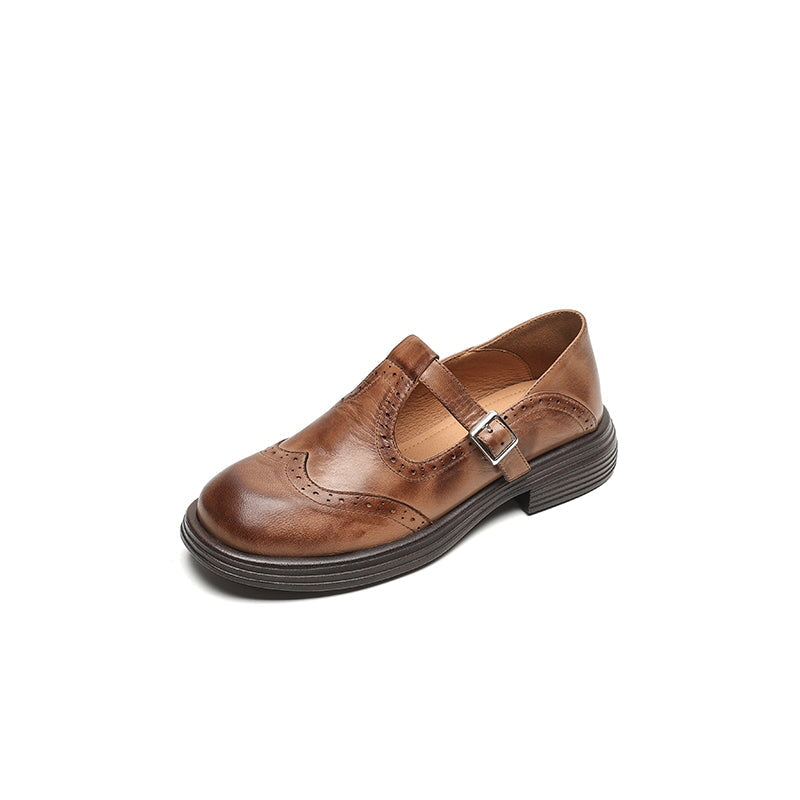 Vera Black Loafers for Women | Premium Cow Leather, Comfortable Fit - 9