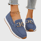 Sierra Loafers for Women | Breathable Fabric, Cushioned Support, Slip-On Design - 1