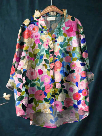 Alisa™ – Linen Blouse