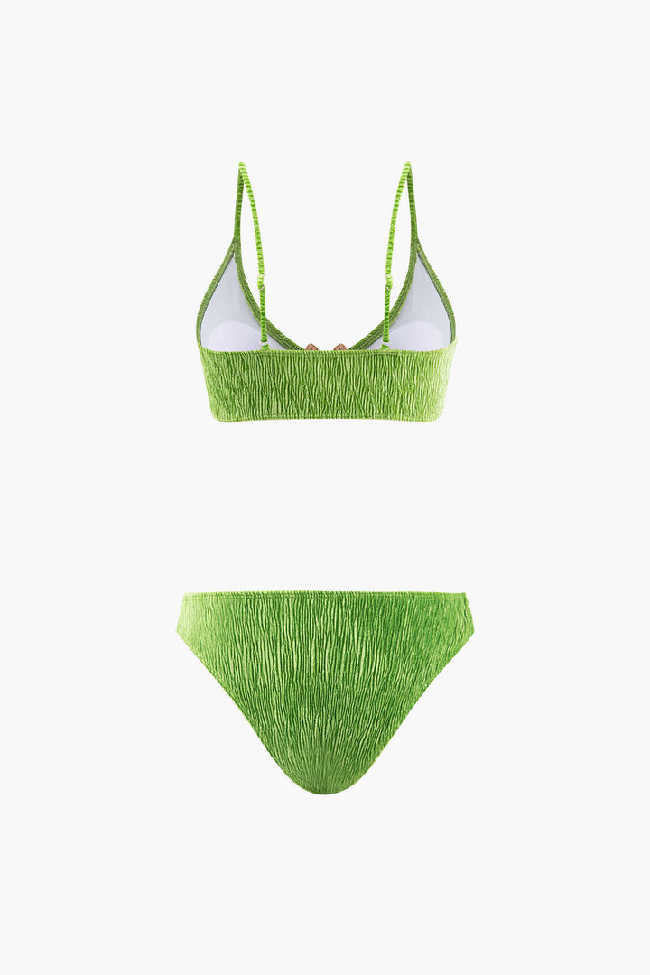 Nena | Velvet Bikini And Sarong