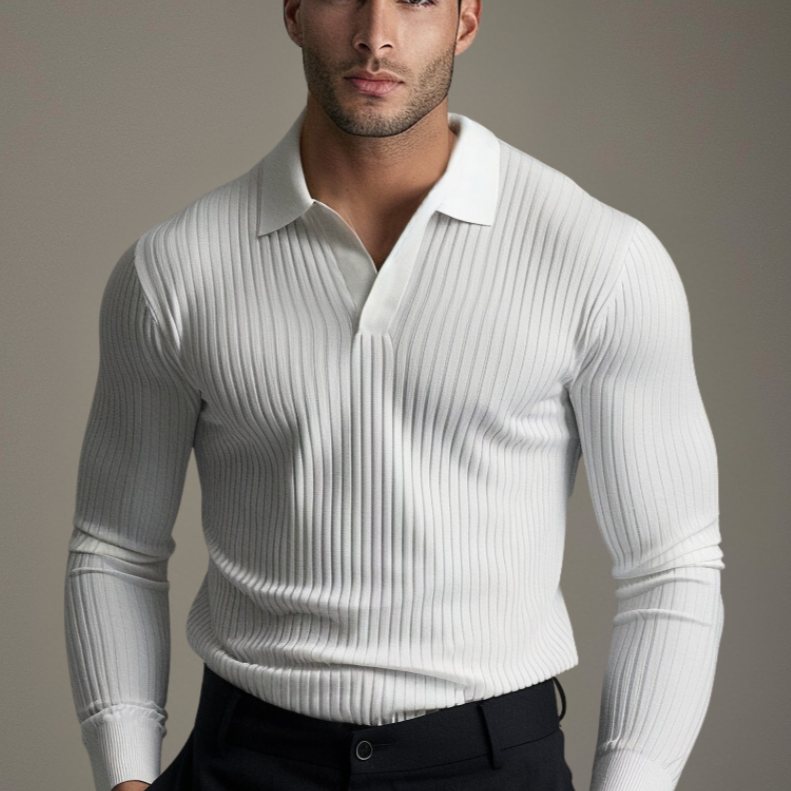 Sjoerd | Casual shirt with open collar