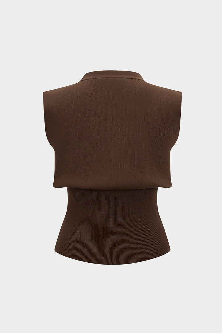 Elsa | Knit Top Gilet