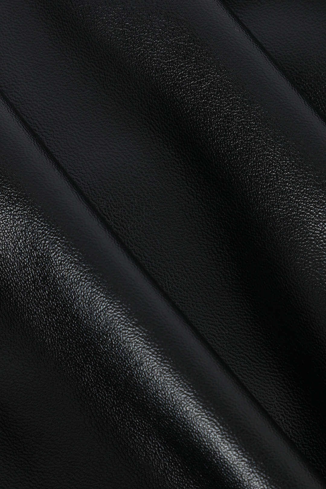 Fina Midi Skirt in faux leather with a comfortable stretch fit, perfect for stylish casual or dressy occasions. - 12