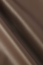 Fina Midi Skirt in faux leather with a comfortable stretch fit, perfect for stylish casual or dressy occasions. - 10