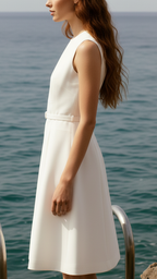Camille | Belted Mini Dress