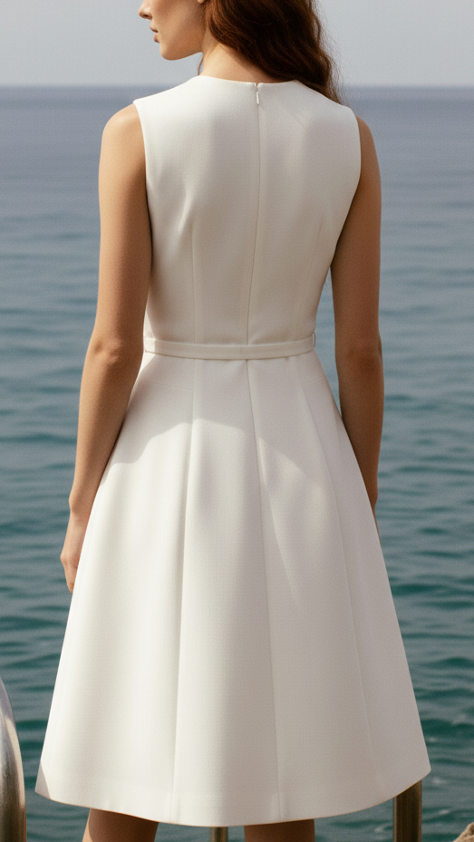 Camille | Belted Mini Dress