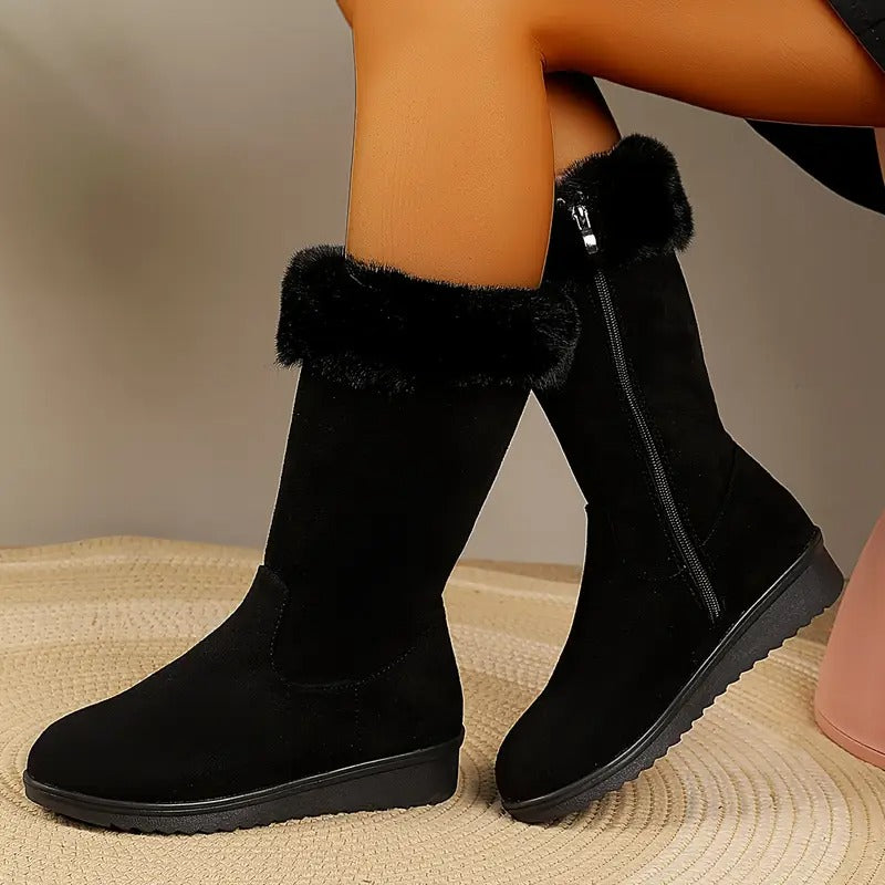 Caro Winter Boots featuring a soft wool lining and a lightweight design, perfect for stylish and comfortable winter wear. - 5