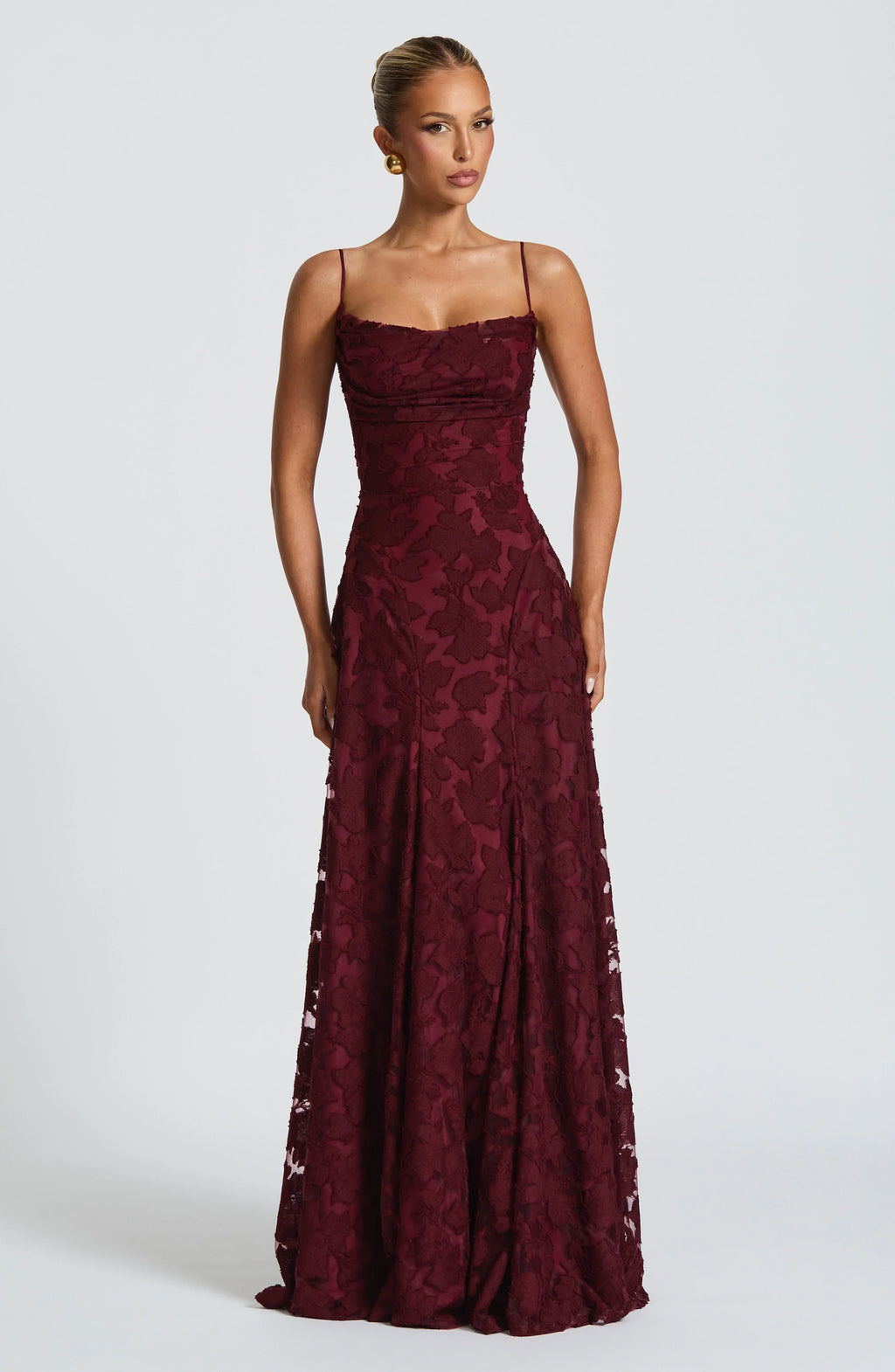 Cleve | Elegant Maxi Dress