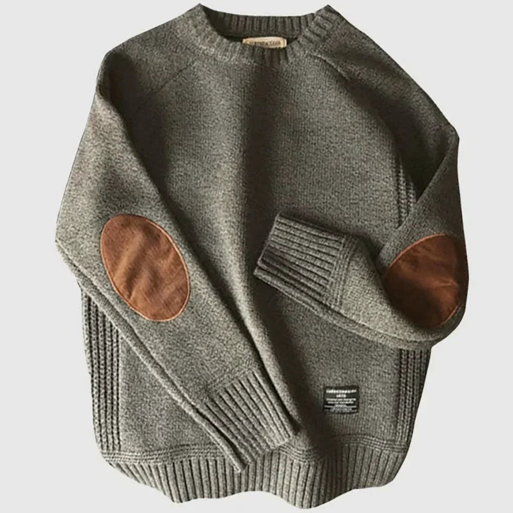 Sierra Alpine Knit Sweater in soft knit fabric featuring a classic design, perfect for both men and women, ideal for cozy layering in chilly weather. - 2