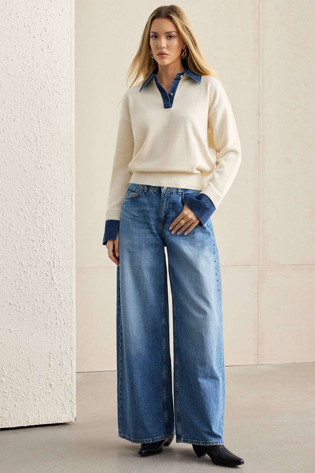 Hanna | Sweater Patchwork