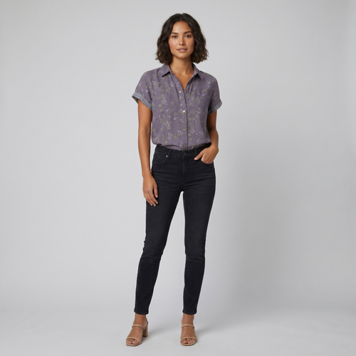 Fleur Vintage Blouse - model A square full