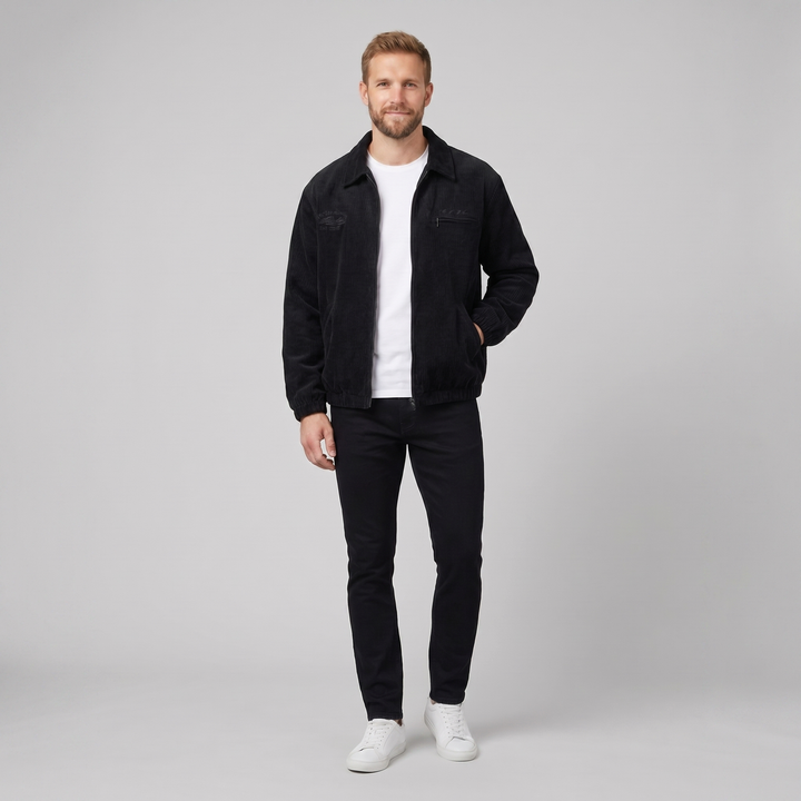 Salvador jacket black - model D 3/4