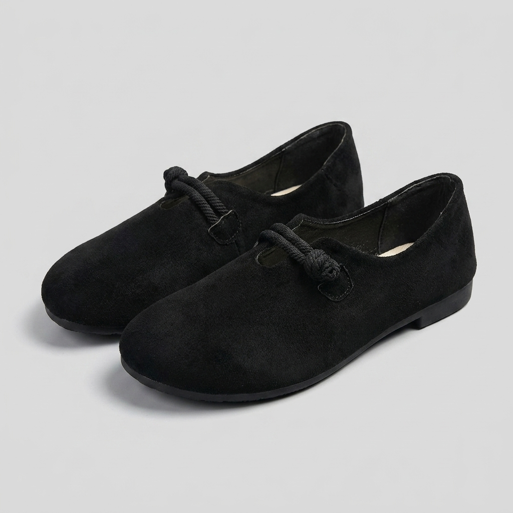 Ysa orthopedic suede loafers black - The store Vancouver