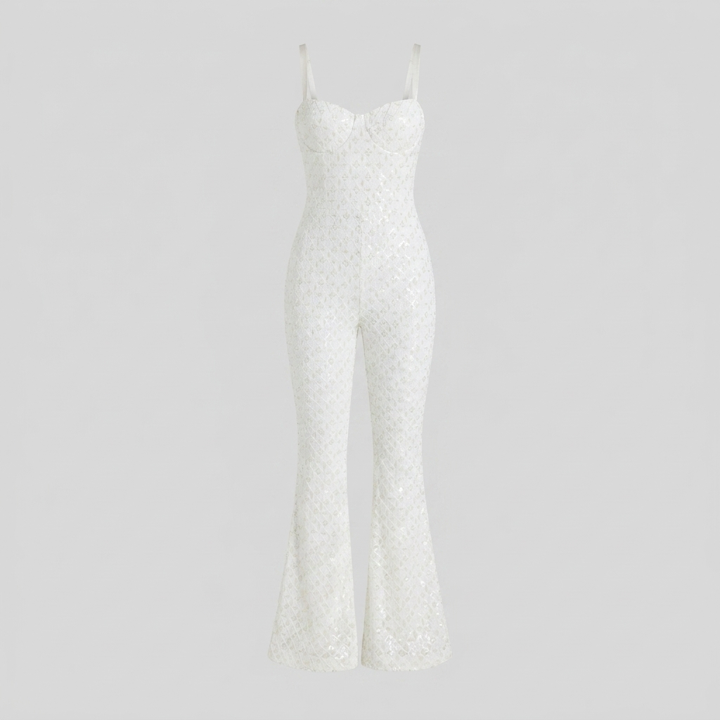 Haven Elegant Jumpsuit wit sequin - productfoto