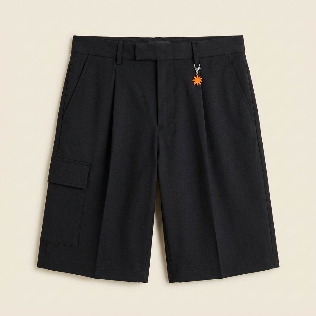Caden Men's Cargo Shorts zwart - productfoto