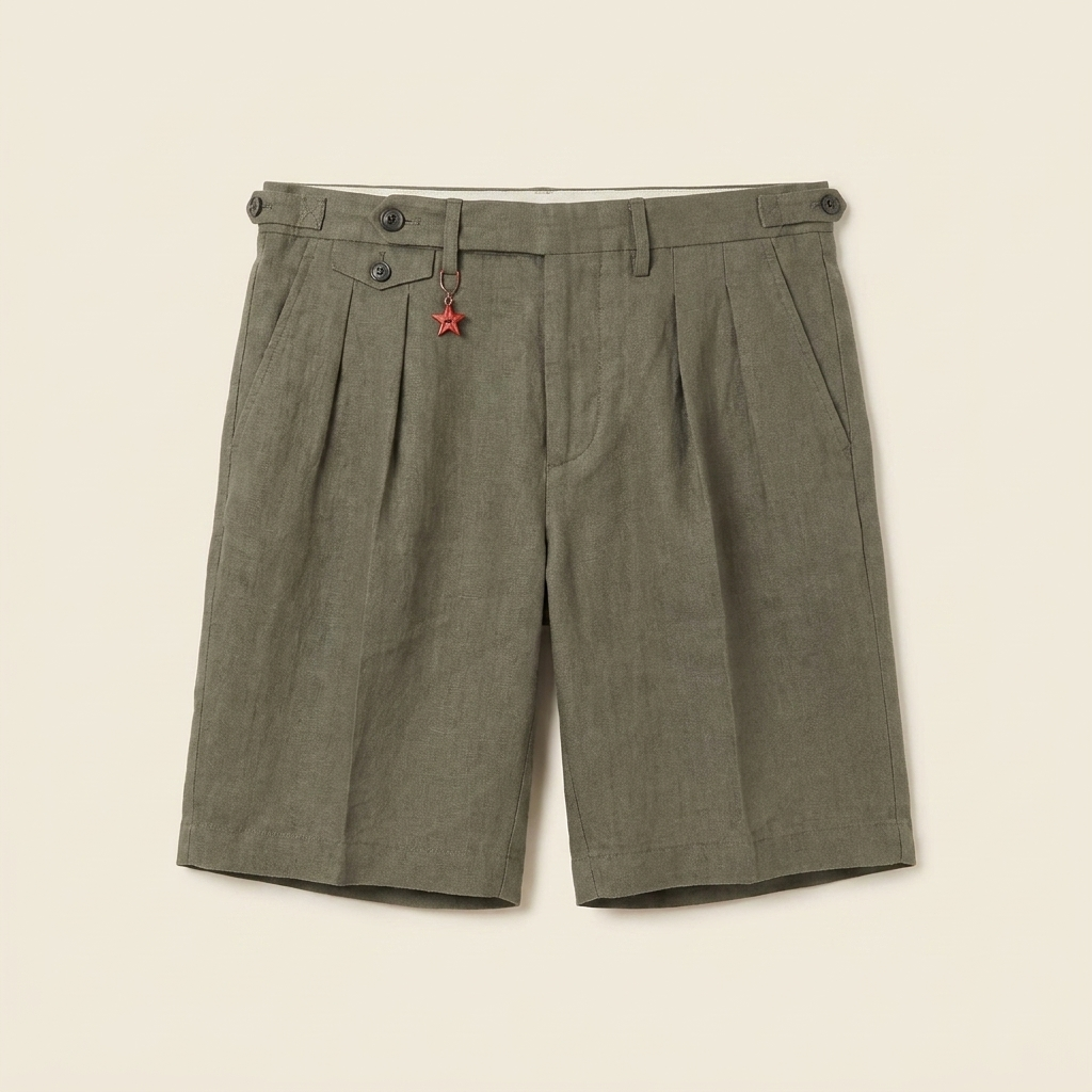 Linden Bermuda Shorts olive - productfoto