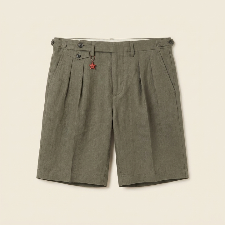 Linden Bermuda Shorts olive - productfoto