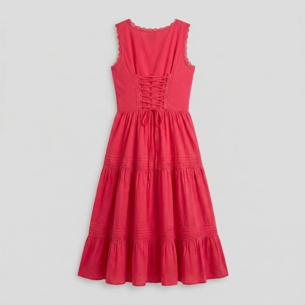 Roselle Midi Dress - achterkant