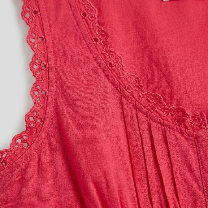 Roselle Midi Dress - stofdetail