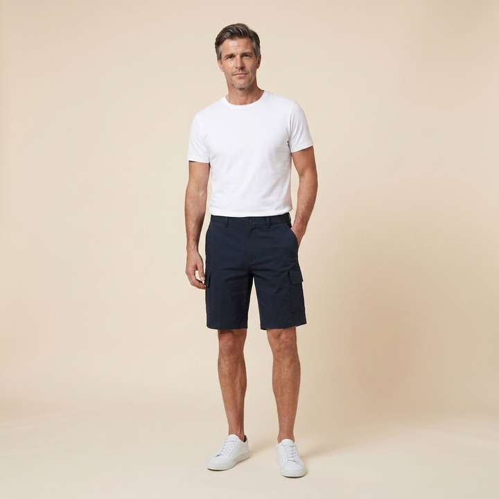 Bran Cargo Bermuda - model pose 2