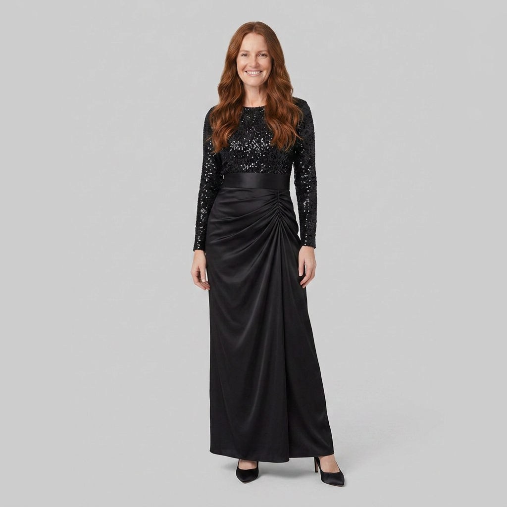 Serena Maxi Dress - model voor