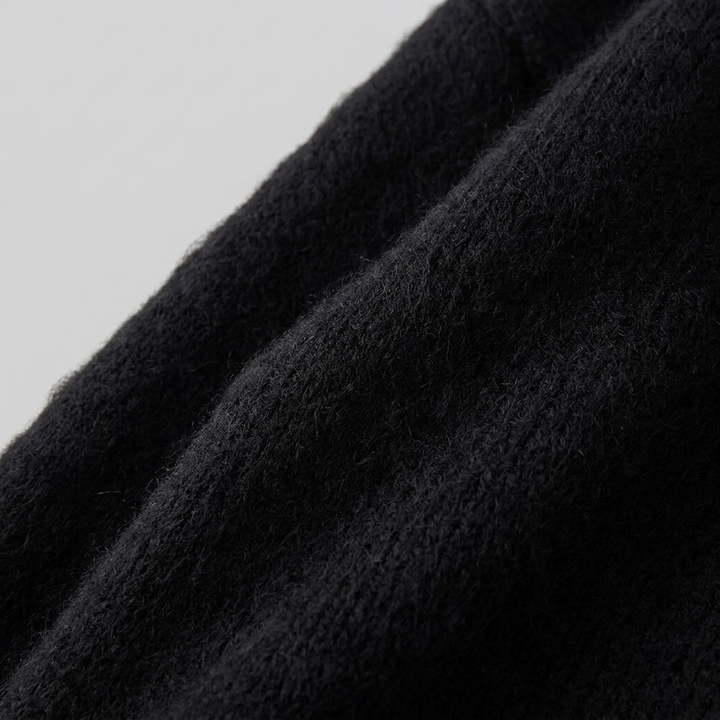 Rivelle knit cardigan fabric close-up