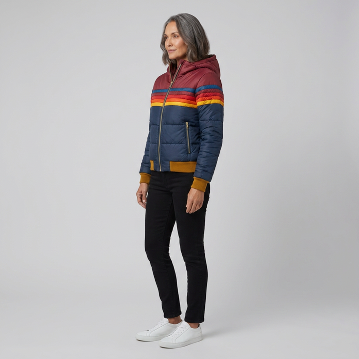 Marietta retro puffer side