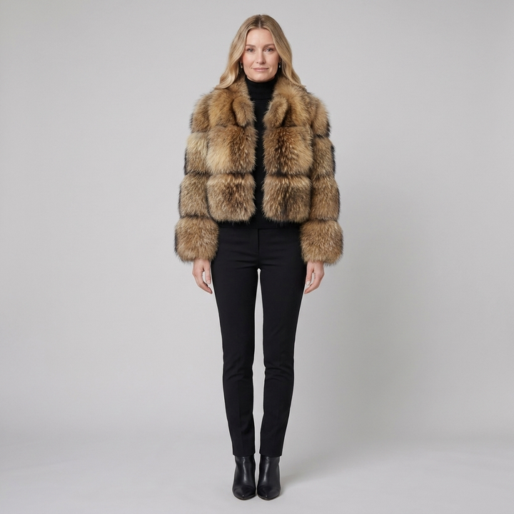 Mira faux fur front