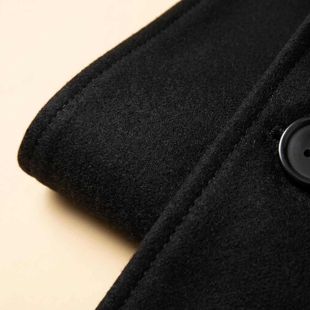 Haven wool coat fabric