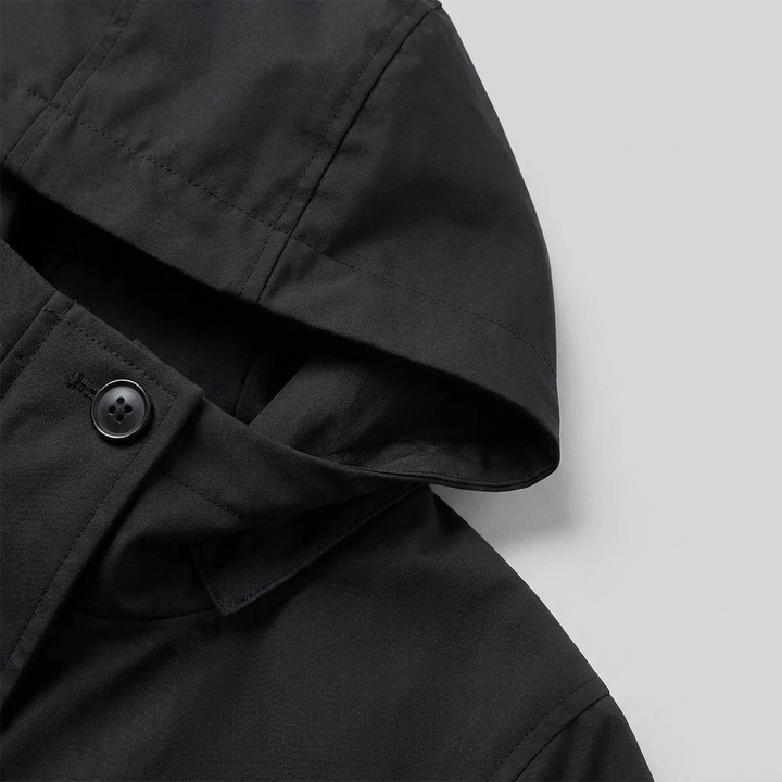 Willa raincoat detail