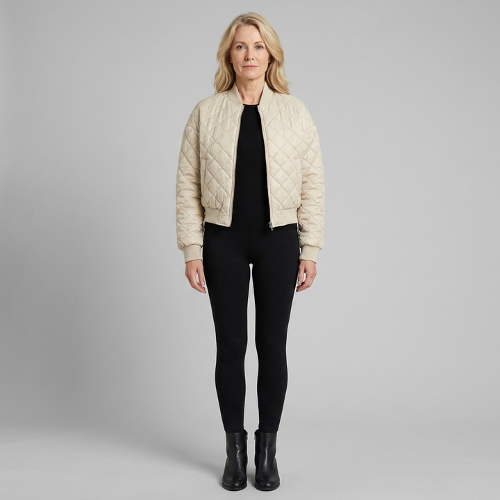 Branford bomber beige front