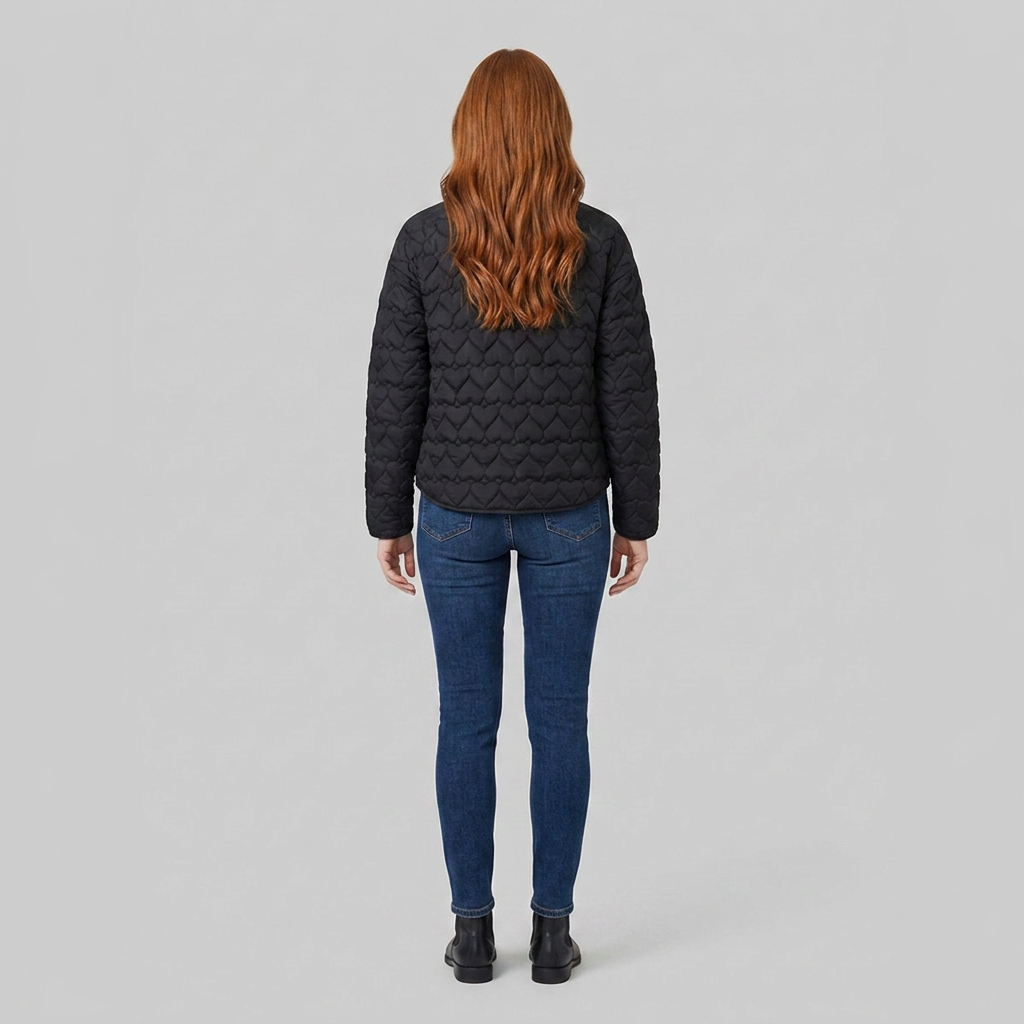 Haven quilted black back