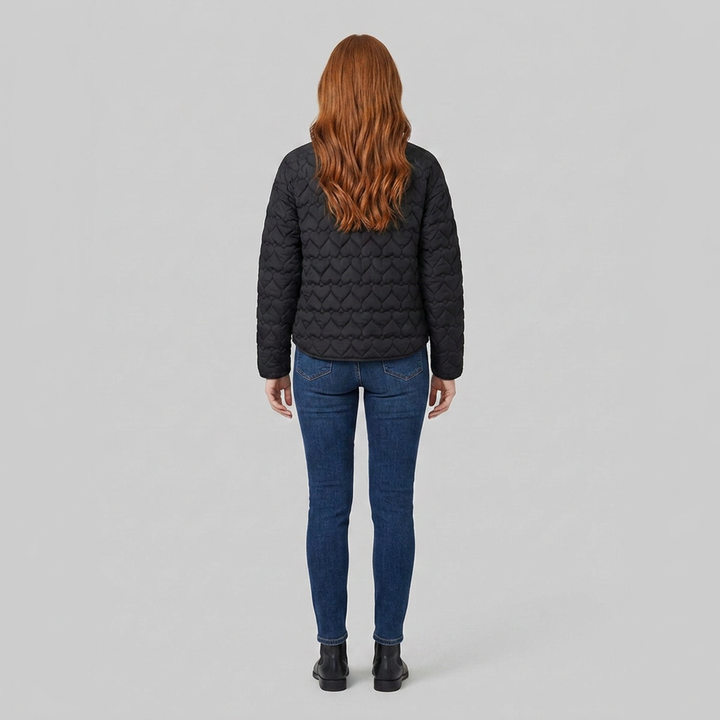 Haven quilted black back