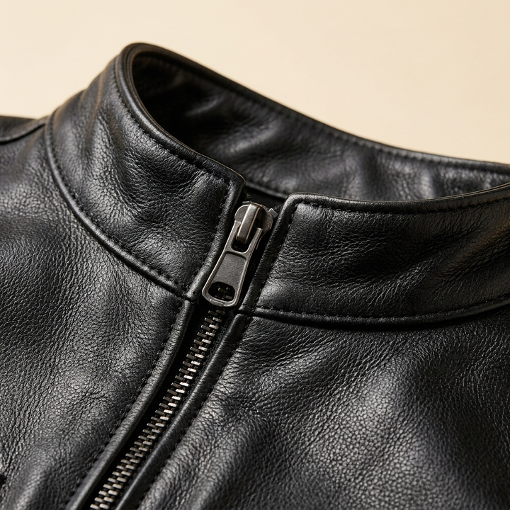 Maverick leather detail