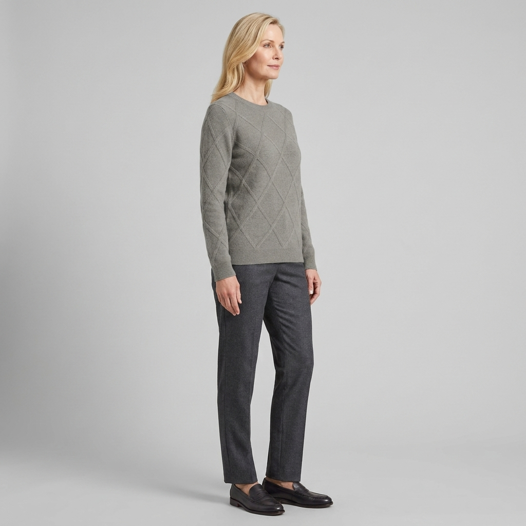 Noble sweater gray side