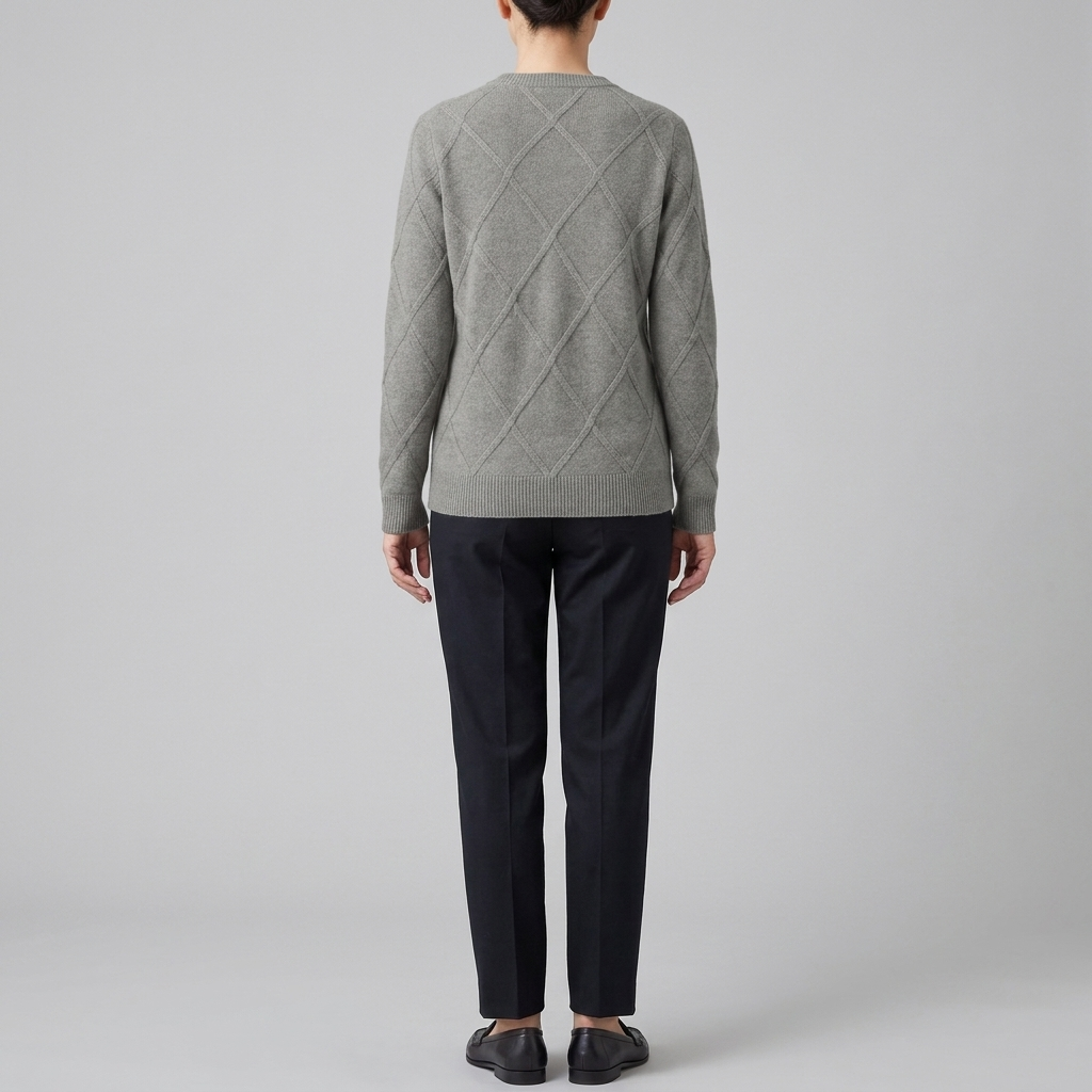 Noble sweater gray back