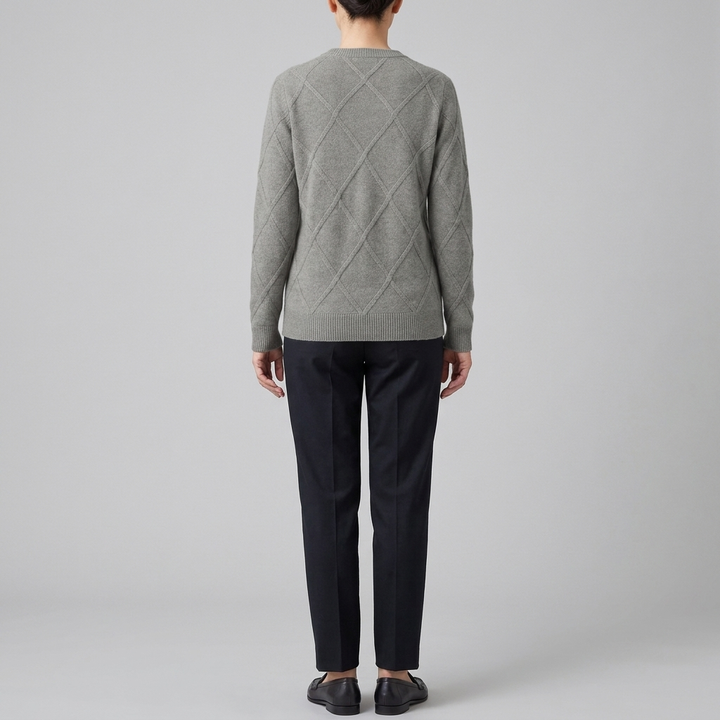 Noble sweater gray back