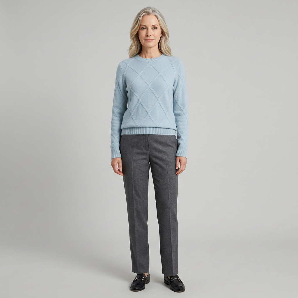 Noble sweater blue front
